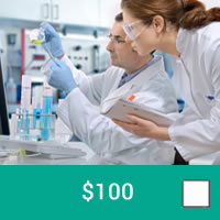 Donate one hundred dollars